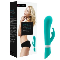 B Swish - bwild Deluxe Bunny Rabbit Vibrator Jade