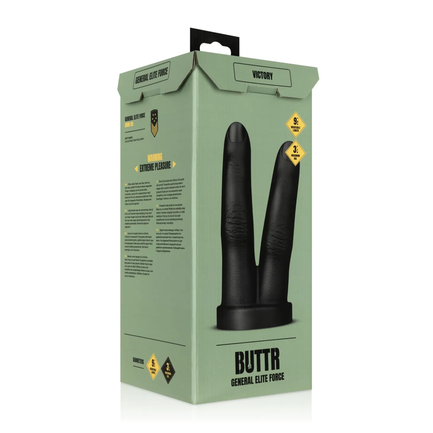 BUTTR - Victory Double plug anal doigts