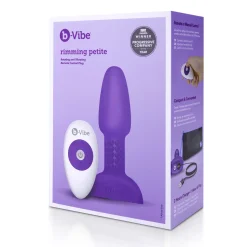 B-Vibe - Rimming Petite Remote Control Plug Purple