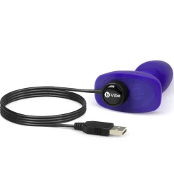 B-Vibe - Rimming Petite Remote Control Plug Purple