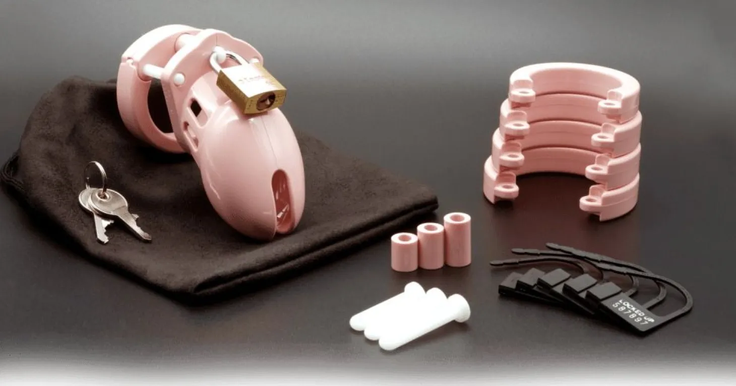 Cage de chasteté CB-6000s - Rose