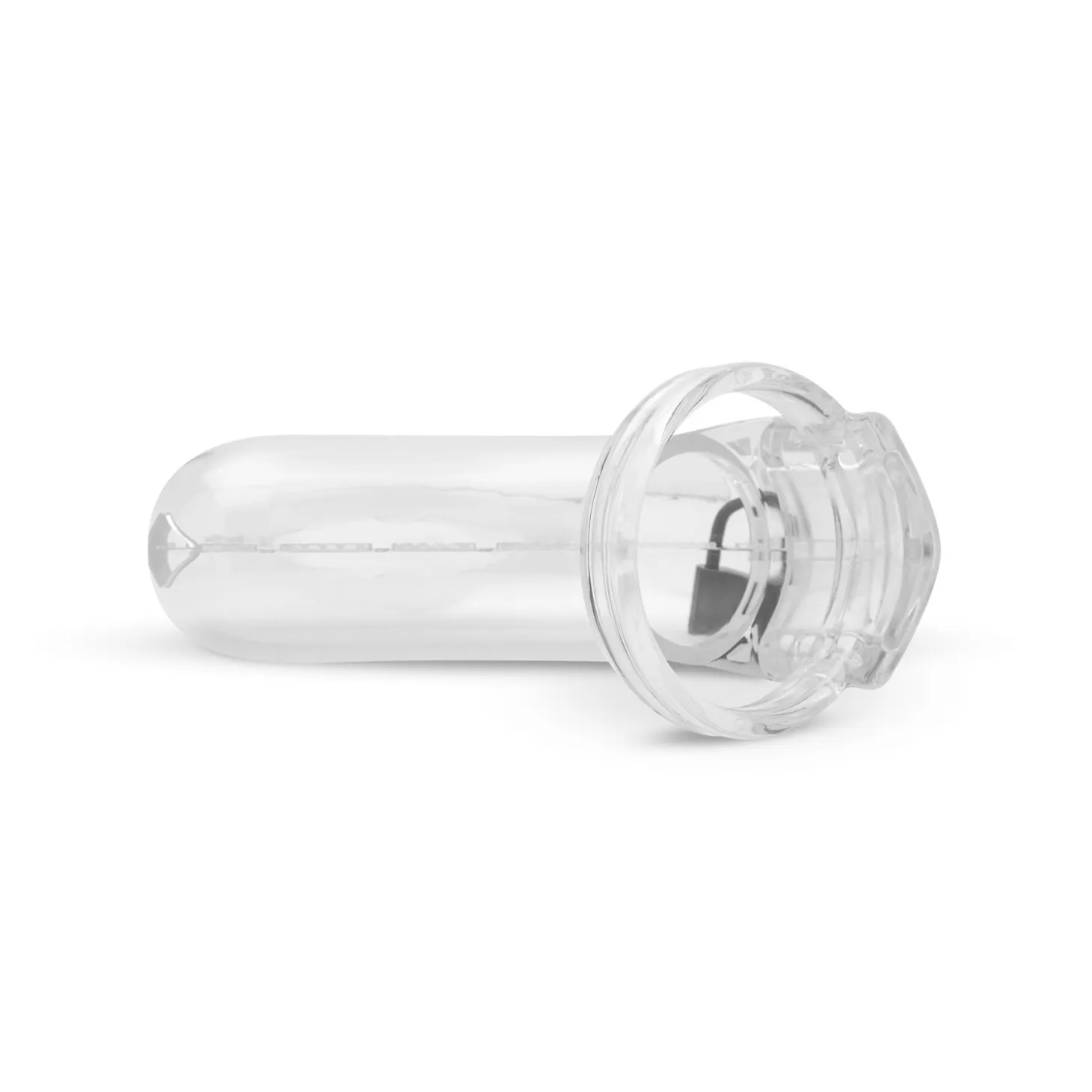 Cage de chasteté Lockdown Transparent - Grand