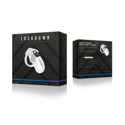Cage de chasteté Lockdown Transparent - Petit