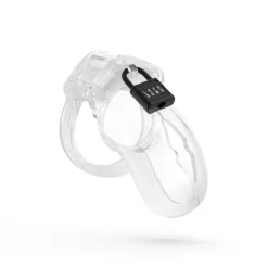 Cage de chasteté Lockdown Transparent - Petit