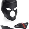 Cagoule Scorpion avec bandeau pour les yeux et bâillon amovibles