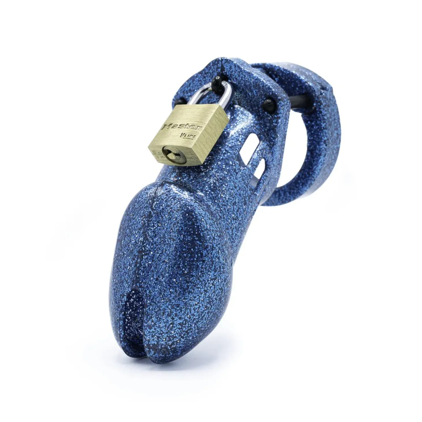 CB-X – CB-6000 Kit de Chasteté – Paillettes Bleues