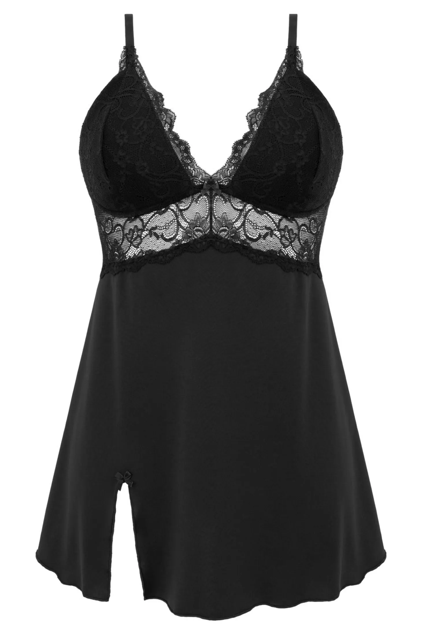 Christine - Babydoll Pixy - Noir