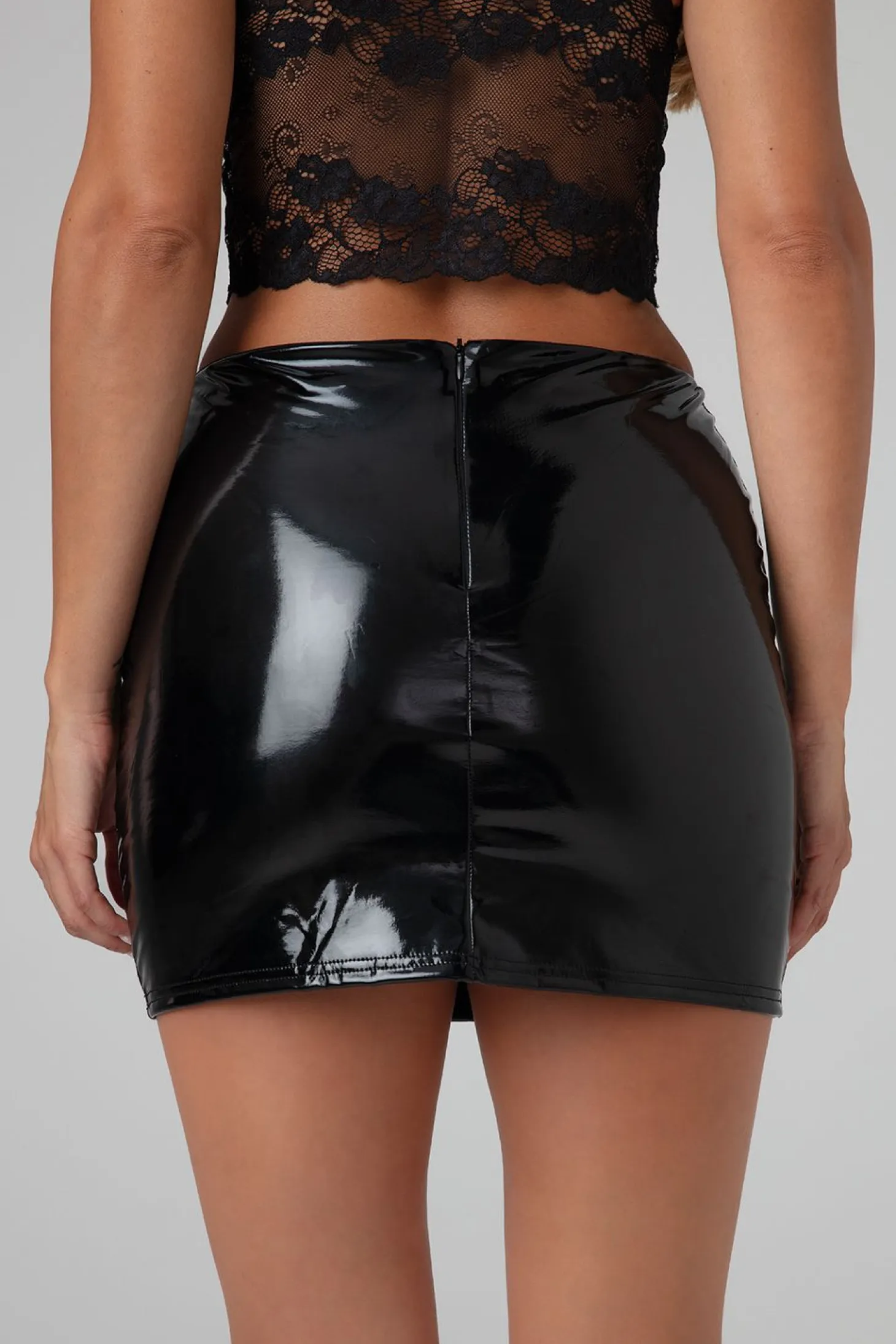 Christine - Black Love Mini-jupe - noir