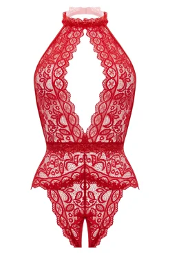 Christine - Body Ouvert Eleonora - Rouge