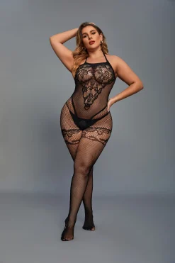 Christine - Catsuit Curvy - Noir