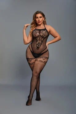 Christine - Catsuit Curvy - Noir