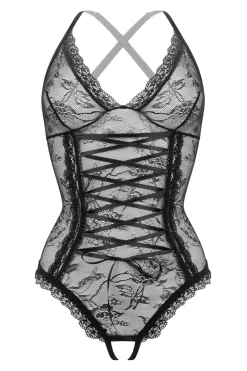 Christine - Crotchless Body Aphrodite - Noir