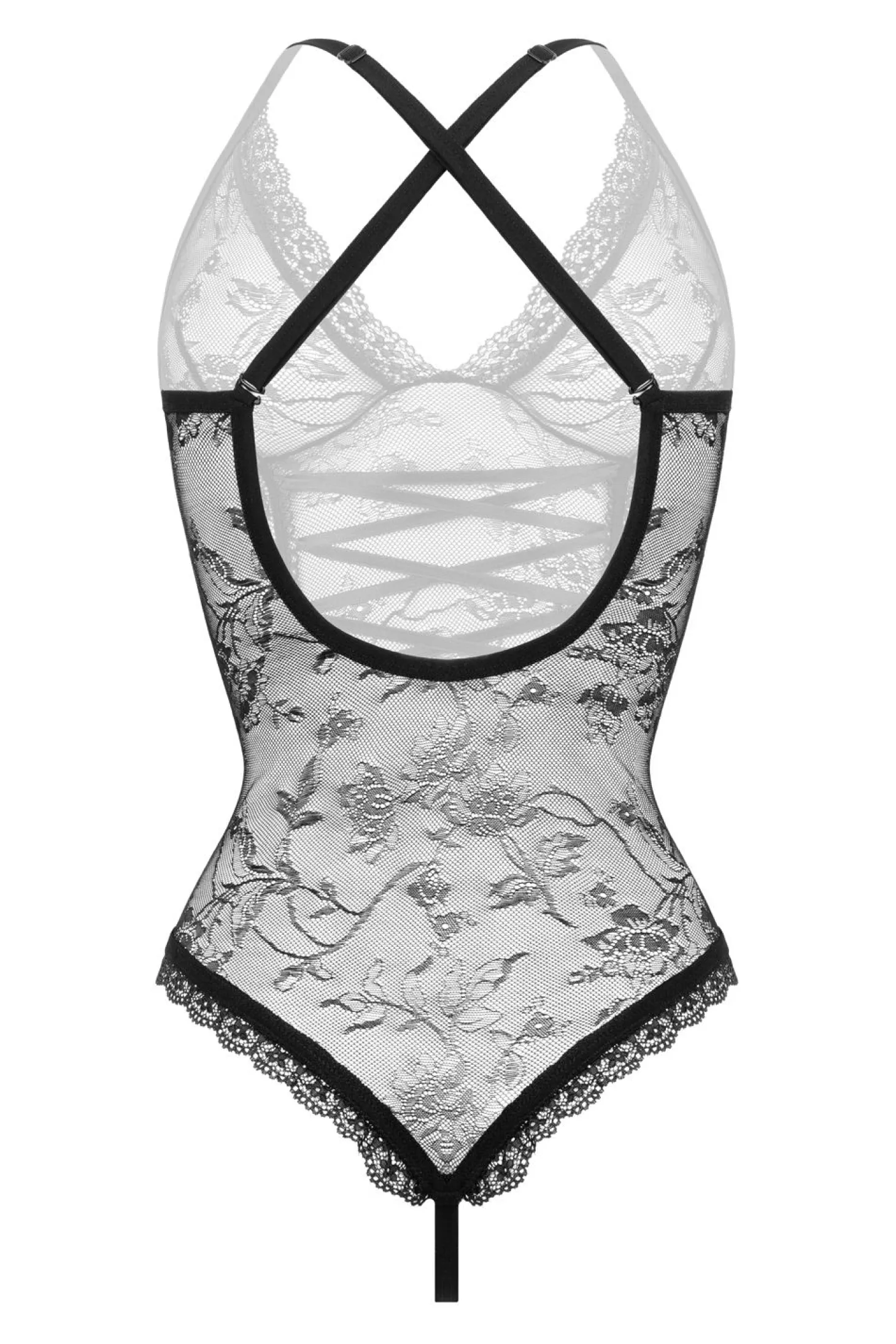 Christine - Crotchless Body Aphrodite - Noir