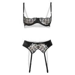 Christine - Ensemble soutien-gorge 3 pièces Gush - Noir