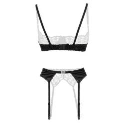 Christine - Ensemble soutien-gorge 3 pièces Gush - Noir