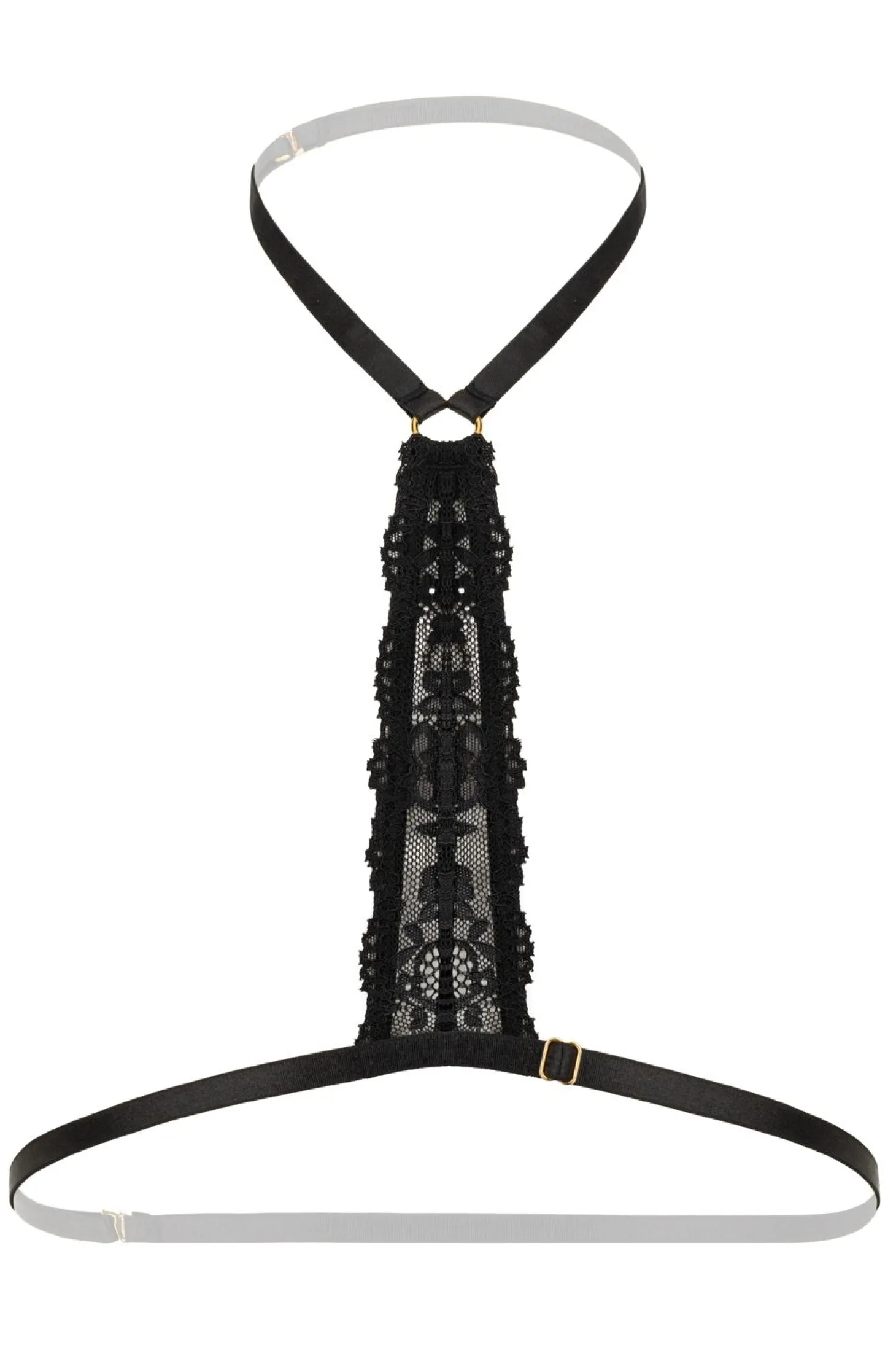 Christine - Harnais à lanières Bralette Evening Kiss - noir