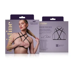 Christine - Harnais à lanières Bralette Fia - Noir