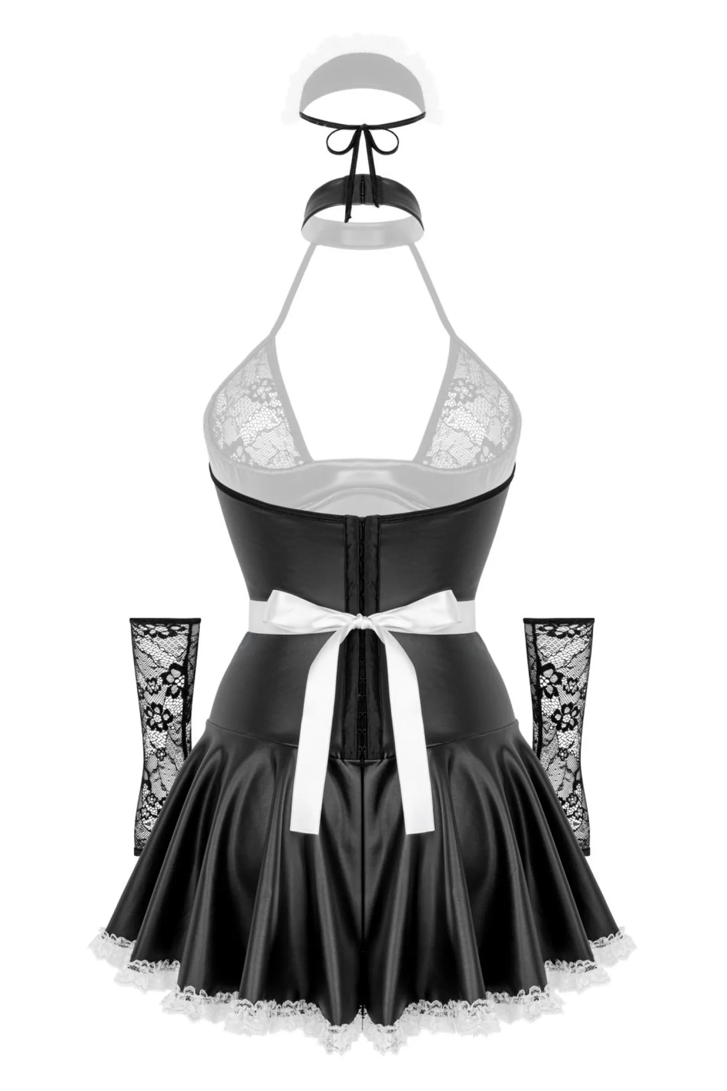 Christine - Tenue de soubrette pour jeu de rôle - 3 pièces