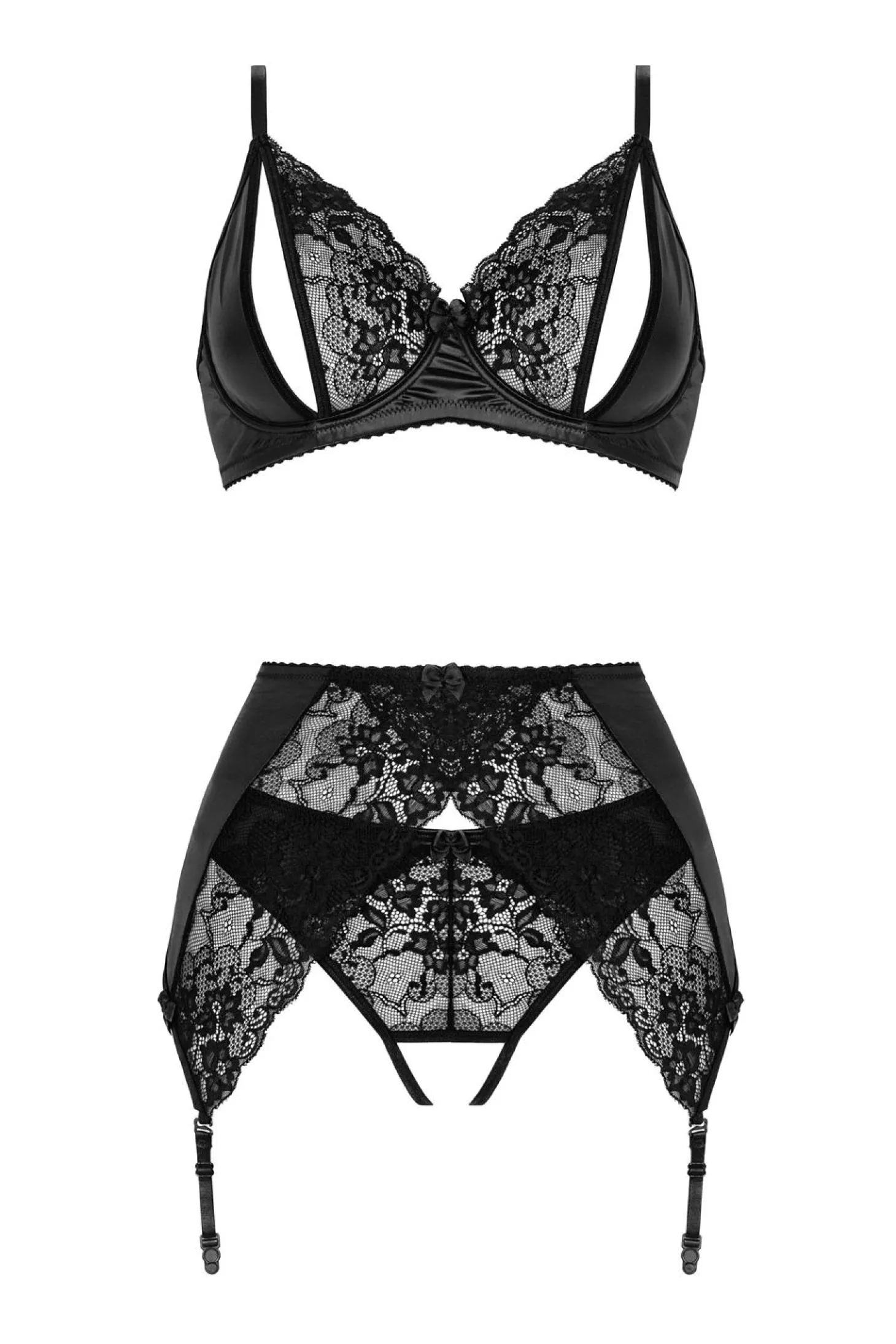 Christine - Vesper Ensemble à effet mouillé avec soutien-gorge