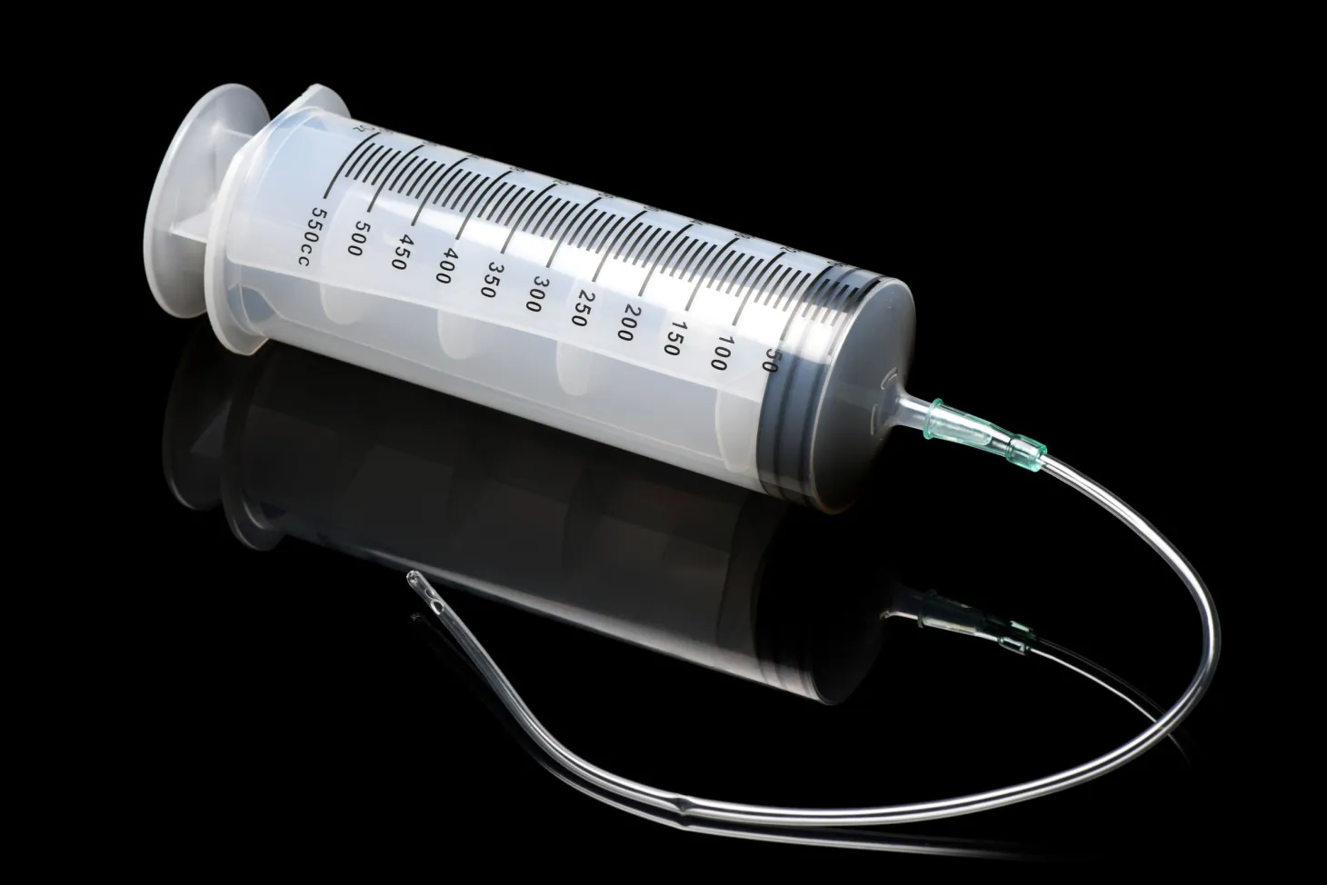 CleanStream - Seringue avec Tuyau - 550 ml