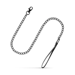 Collier en Similicuir et Chaîne