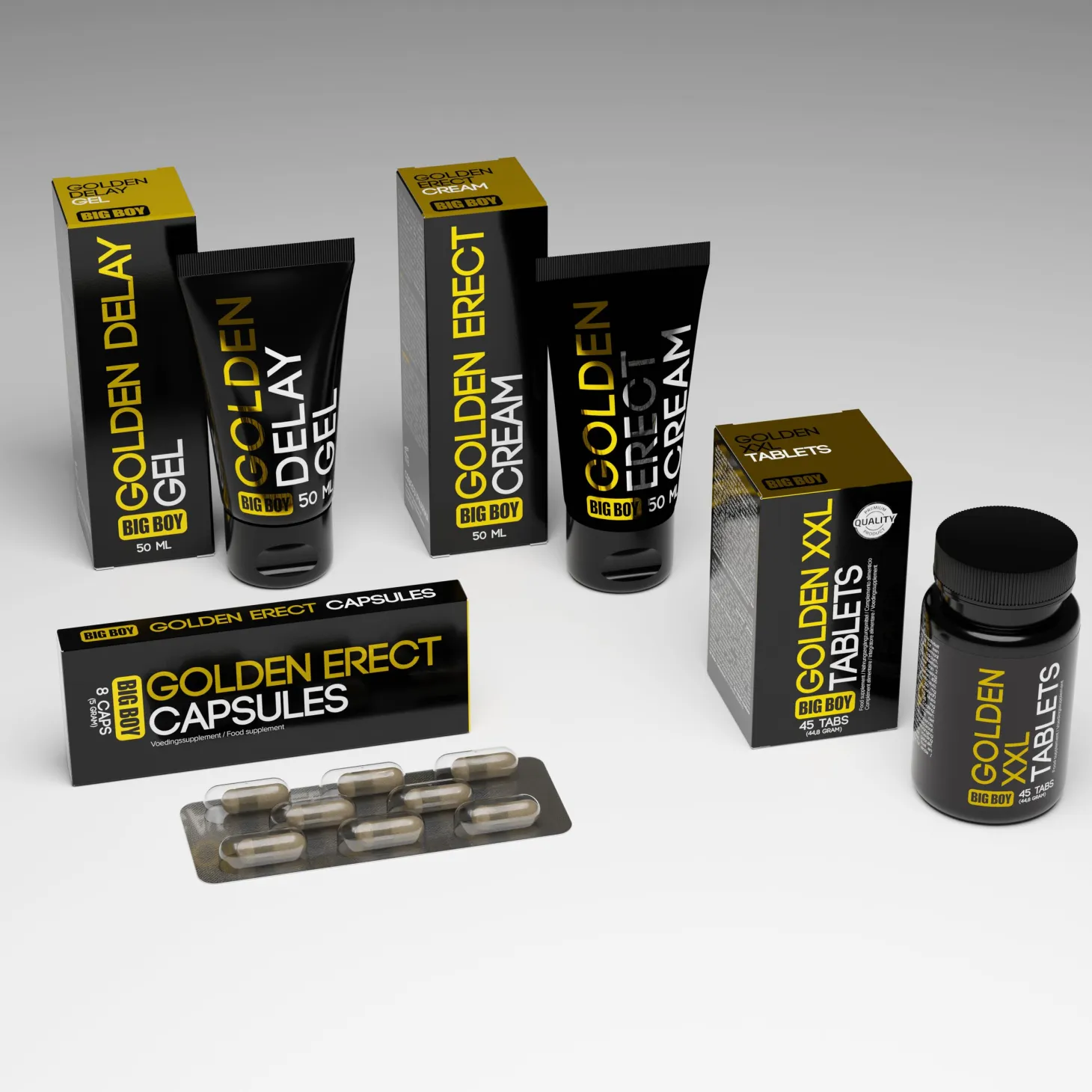 Comprimés Golden Erect