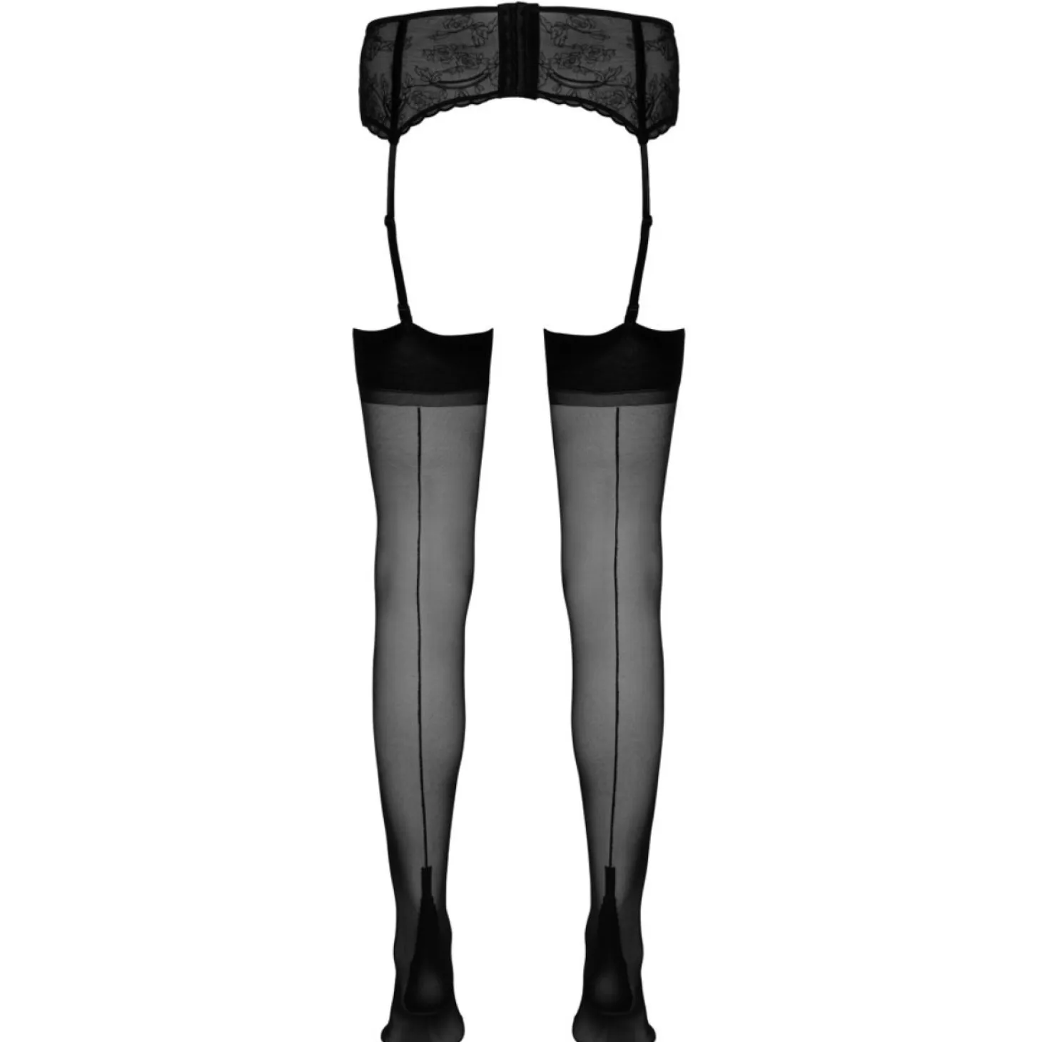 Cottelli Collection - Bas Couture - Noir