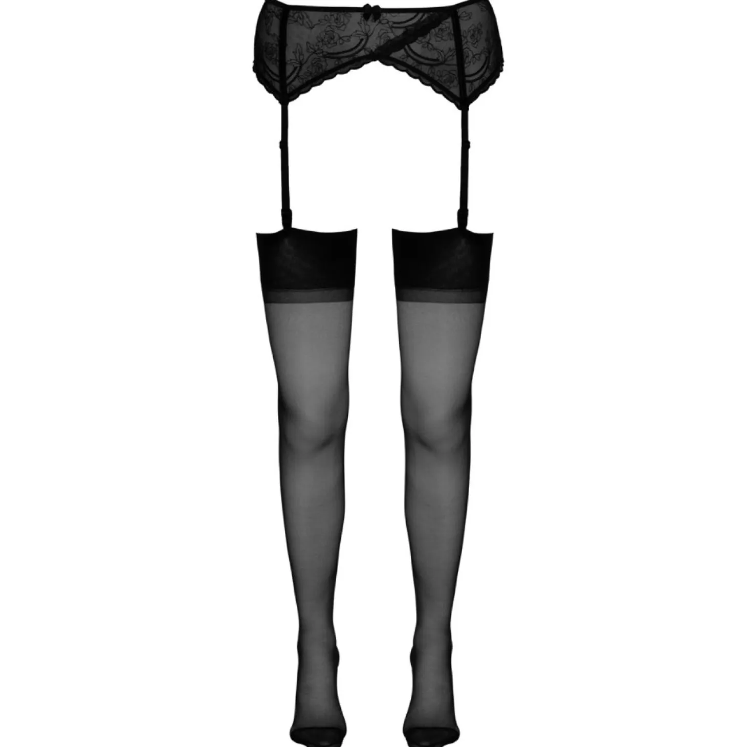 Cottelli Collection - Bas Couture - Noir