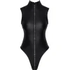 Cottelli Collection - Body String à Col Montant - Noir