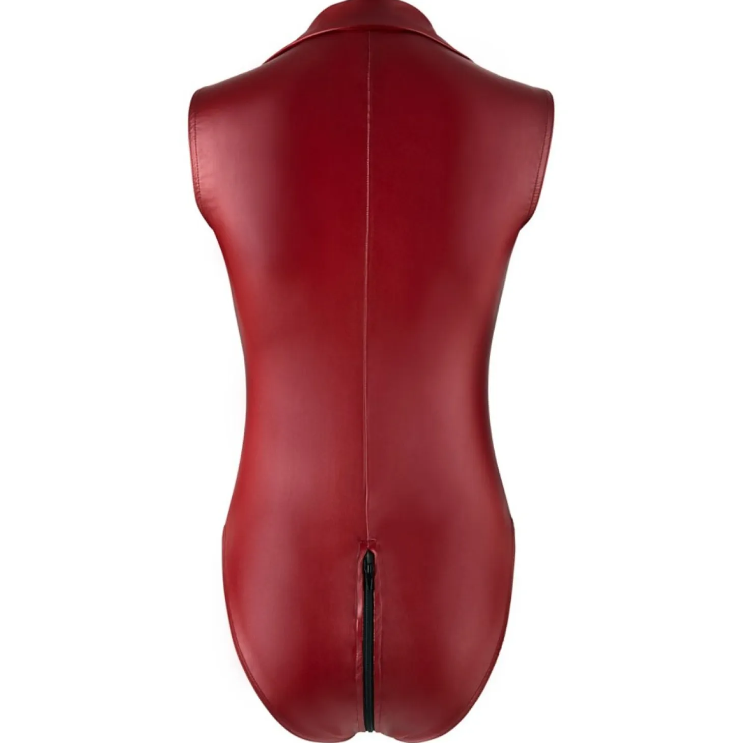 Cottelli Collection - Body wetlook avec entrejambe ouverte