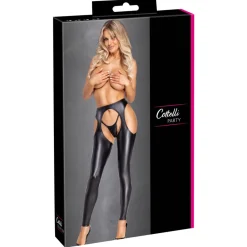 Cottelli Collection – Chaps & String – Noir