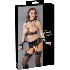 Cottelli Collection - Ensemble soutien-gorge de bondage