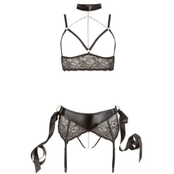Cottelli Collection - Ensemble soutien-gorge de bondage