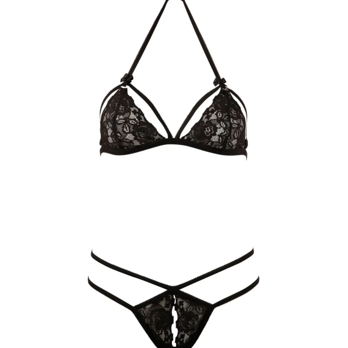 Cottelli Collection - Ensemble en dentelle - Noir