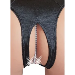 Cottelli Collection - String avec perles - Noir