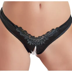 Cottelli Collection - String avec perles - Noir