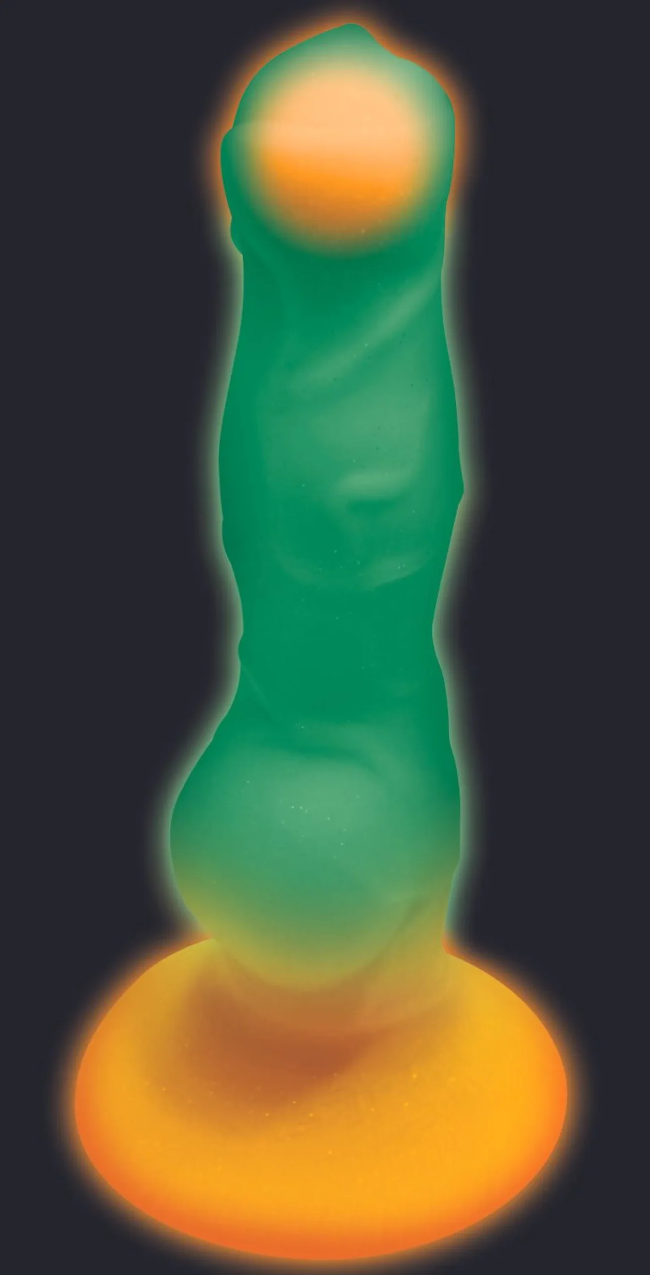 Creature Cocks - Dildo Alien en Silicone qui Brille dans le Noir