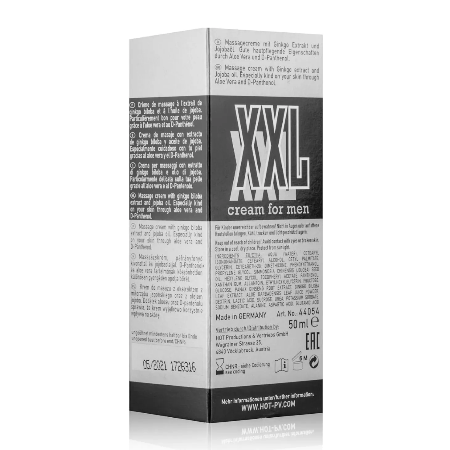 Crème pour hommes XXL - 50 ml