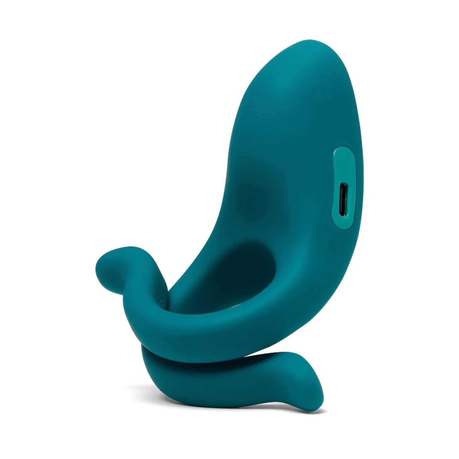 Dame - Anneau pénien ajustable "Hug" - Bleu