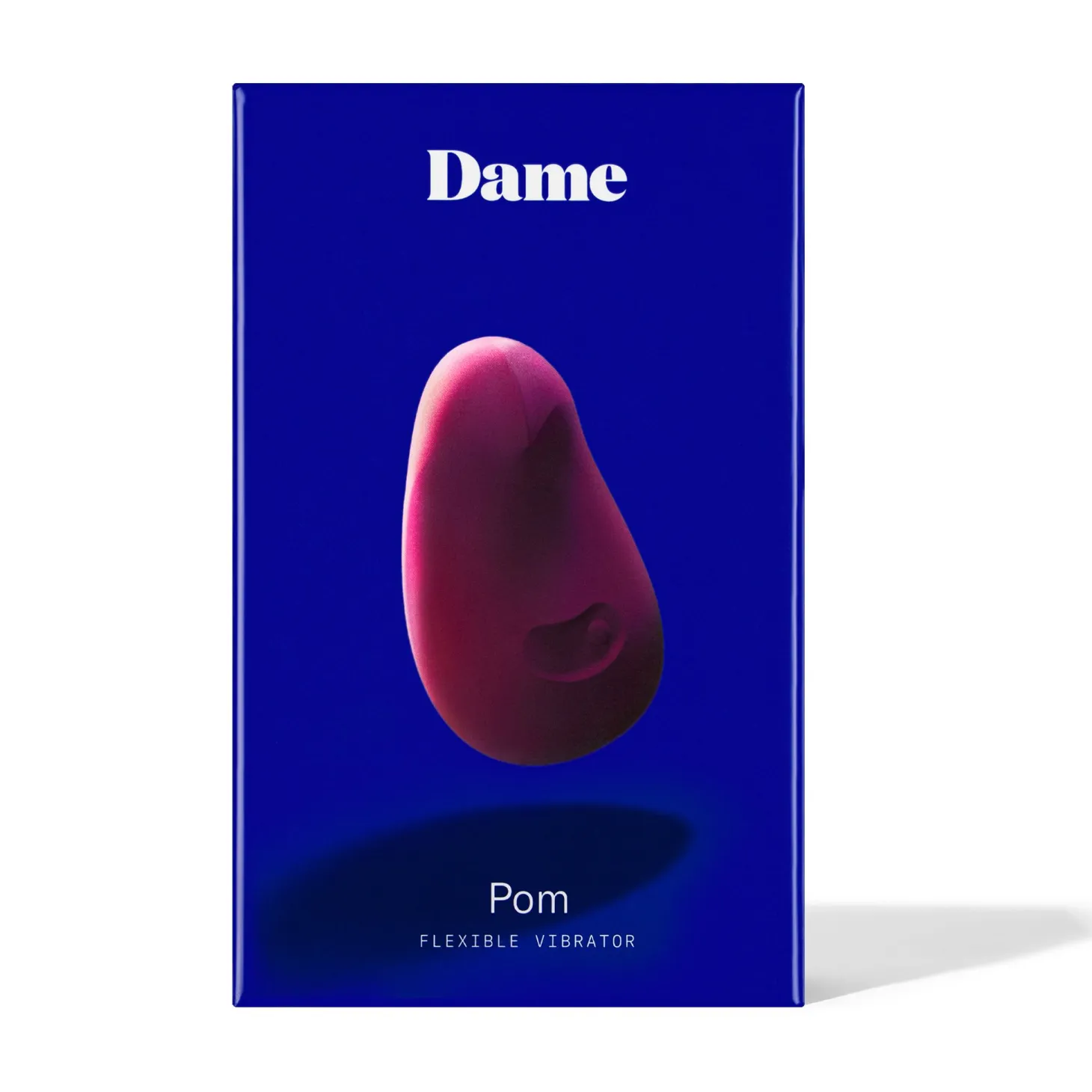 Dame - Pom Vibromasseur Flexible - Rouge Foncé
