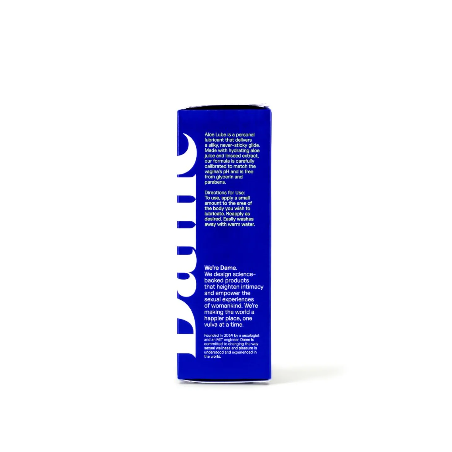 Dame Products - Lubrifiant à l'Aloe - 118ml