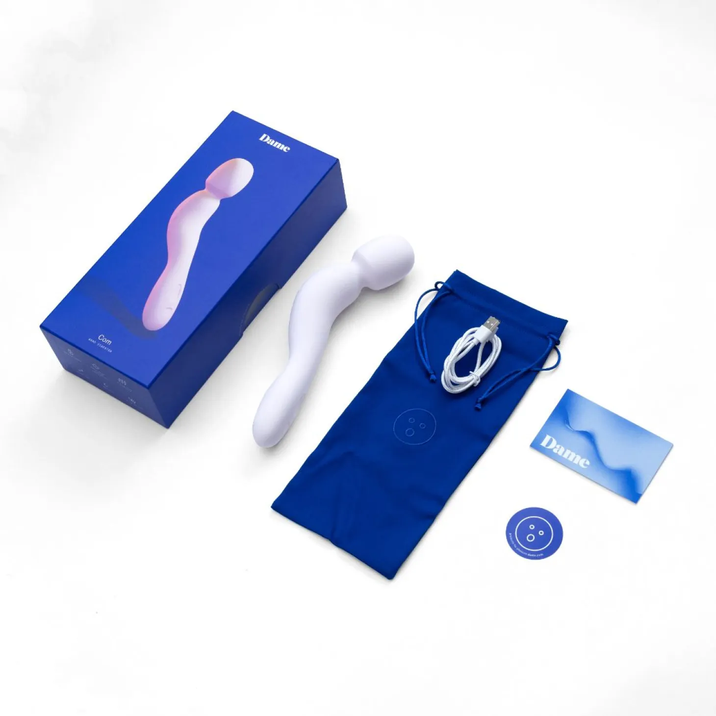 Dame - Vibromasseur baguette Com en quartz