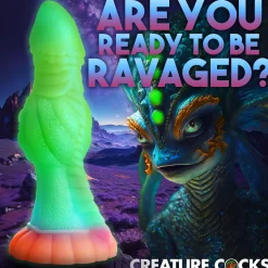 Dildo Alien Luminescent dans le Noir