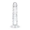 Dildo en Gelée sans Testicules - 14 cm