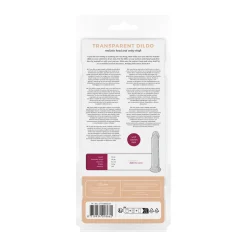 Dildo en gel sans testicules - 16 cm