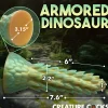 Dildo reptile épineux Stegosaurus - Vert