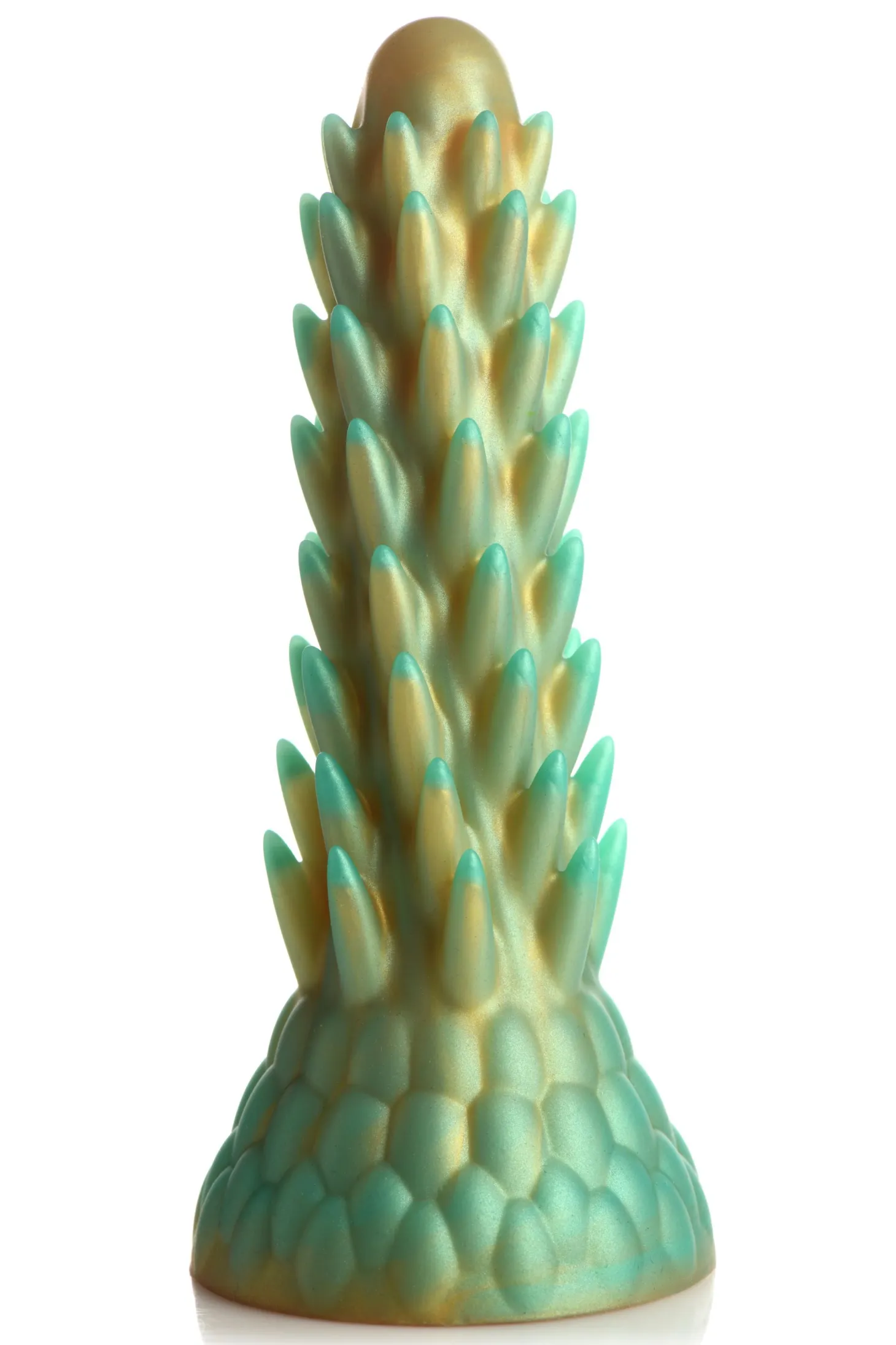 Dildo reptile épineux Stegosaurus - Vert