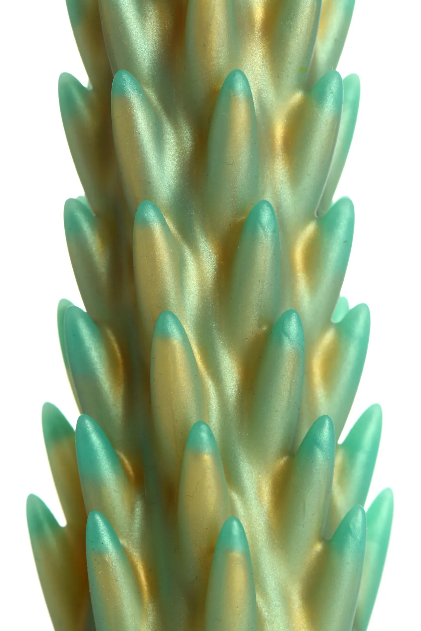 Dildo reptile épineux Stegosaurus - Vert