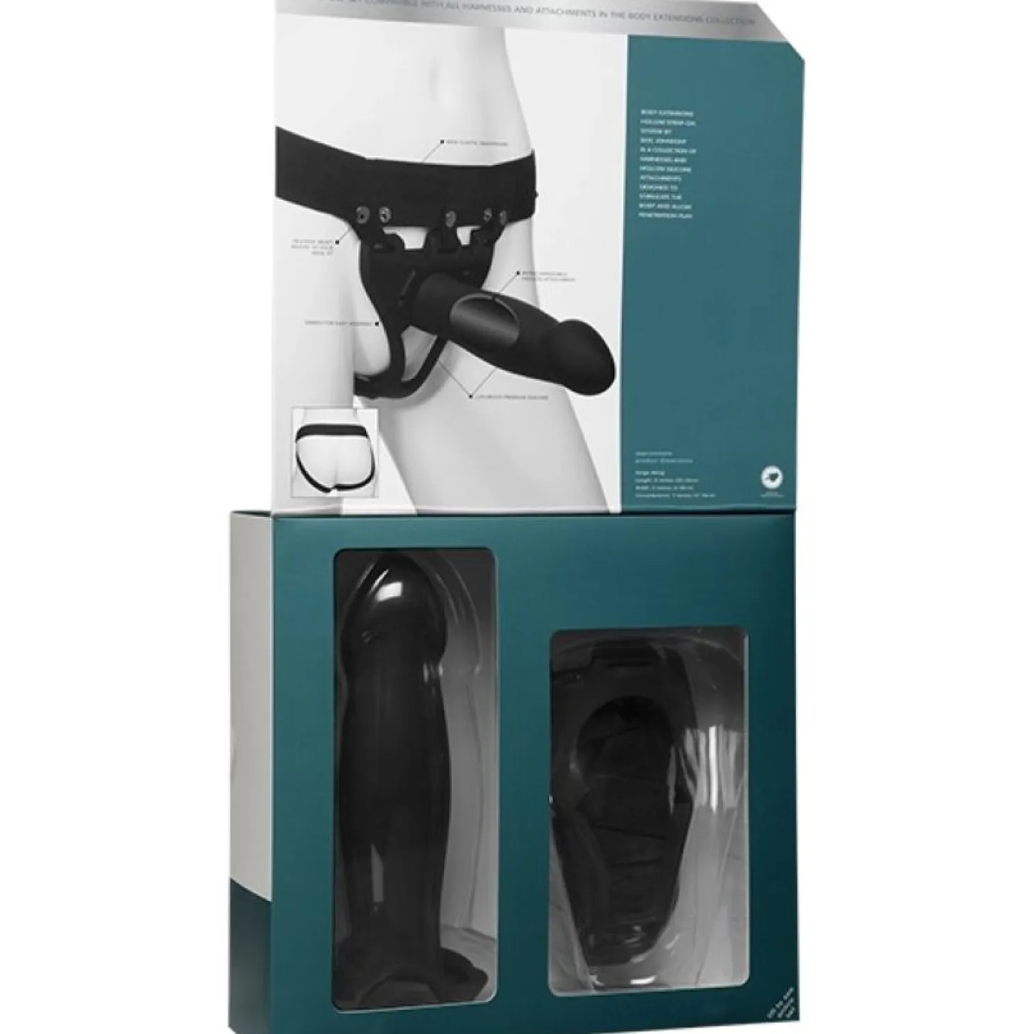 Doc Johnson - Body Extensions BE Bold Ensemble 2 Pièces - Noir