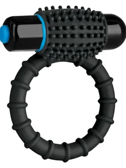Doc Johnson Cockring vibrant Noir